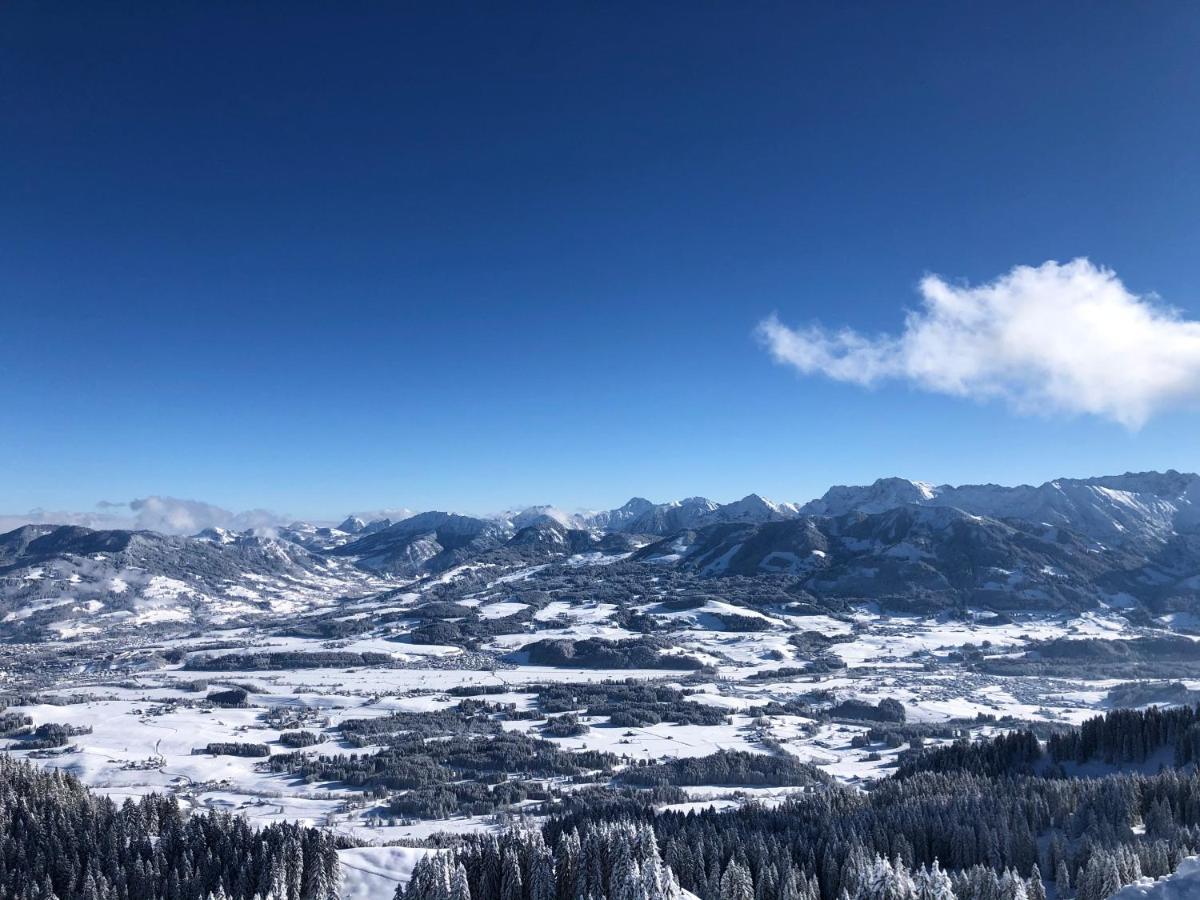 Ferienwohnung Hornerblick Sonthofen Buitenkant foto