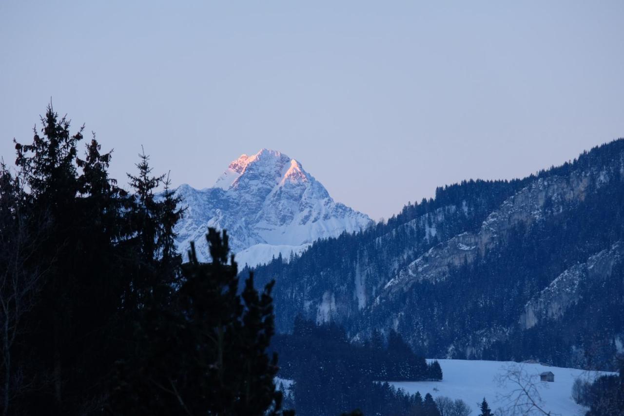 Ferienwohnung Hornerblick Sonthofen Buitenkant foto