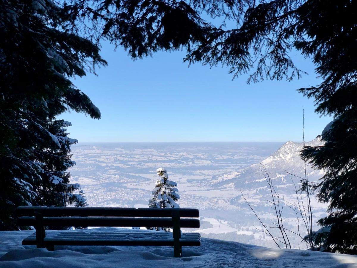 Ferienwohnung Hornerblick Sonthofen Buitenkant foto